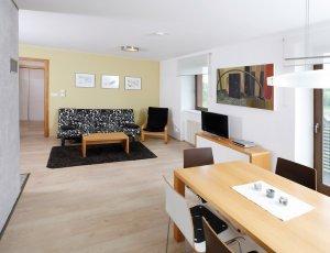 Interiér apartmánů